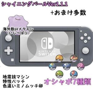 パール【Ver.1.1.1】ニンテンドースイッチライト本体 おまけ多数