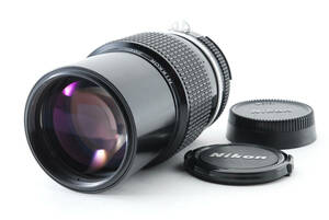 【美品/キャップ付/AI改造済】Nikon New Nikkor 200mm F/4 ニコン 単焦点 望遠 マニュアルフォーカス AI改 レンズ #TA-152