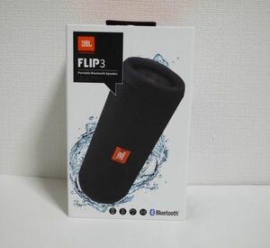 【送料無料・新品】JBL FLIP3 防水対応 Bluetooth ポータブルスピーカー スプラッシュプルーフ IPX5 ワイヤレス ブラック