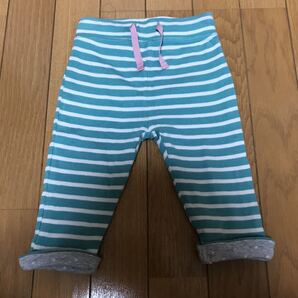 ベビーボーデン リバーシブル パンツ ズボン 6-12m 70 75