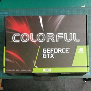 グラフィックボード colorful GeForce GTX 1660 6G-V 