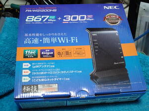 NEC 11ac対応 Wi-Fi無線LANルーター PA-WG1200HS 高速・簡単Wi-Fi 送料無料