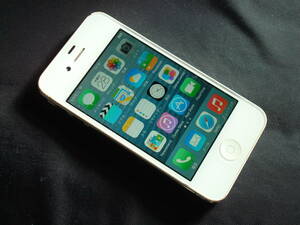 iPhone 4 32GB A1332 iOS7.1.2 バッテリの状態良い SoftBankキャリア 送料無料