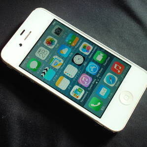 iPhone 4 32GB A1332 iOS7.1.2 バッテリの状態良い SoftBankキャリア 送料無料