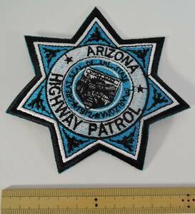 ☆04G　レトロ・ワッペン■ARIZONA　HIGHWAY　PATROL　アリゾナ・ハイウェイパトロール■