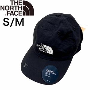 ノースフェイス ホライゾン 帽子 キャップ 柔らか ナイロン NF00CF7W ロゴ ブラック S/Mサイズ 刺繍ロゴ THE NORTH FACE HORIZON HAT 新品
