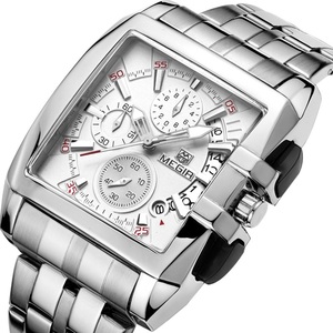 新品 新作 腕時計 メンズ腕時計 アナログ クォーツ式 クロノグラフ ビジネスウォッチ 豪華 高級 人気 ルミナス 防水★UTM17★ホワイト