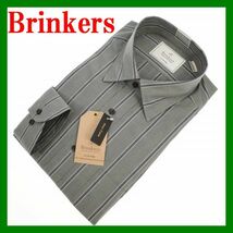 Brinkers ストライプ コットンS 37-80綿100%_画像1