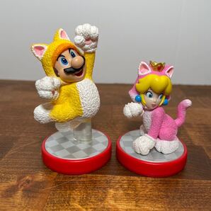 ネコマリオ ネコピーチ amiibo アミーボ スーパーマリオ3Dワールド