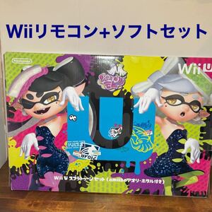 WiiU スプラトゥーンセット 中古　コントローラーソフトセット