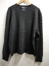 ポロラルフローレン クルーネックニット セーター Polo by Ralph Lauren Crew Neck knit 5377_画像1