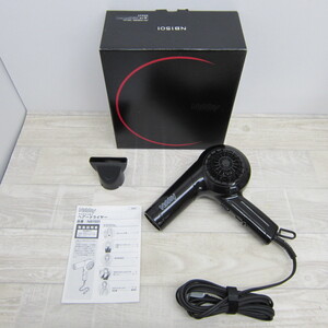 S12406【未使用】テスコム(TESCOM) テスコム ノビー(Nobby) マイナスイオンヘアードライヤー NB1501 ブラック 1個 (x 1)