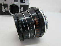 美品 LEICA ライカ フィルムカメラ M3 シルバークロームボディ ダブルストローク 89万番台 / インダスター61 F2.8 55mm 動作品_画像9
