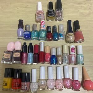 【一本あたり40円以下!】ネイルカラー レブロン OPI ネイルポリッシュ 34本!