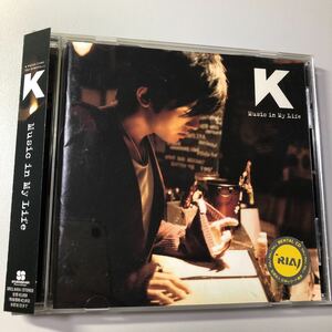 【21-12A】貴重なCDです！　K　　Music in My Life