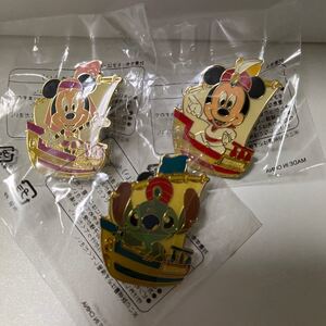 ピンバッジ 東京ディズニーシー ピンバッジ 東京ディズニーシー ディズニーシー 3点セット