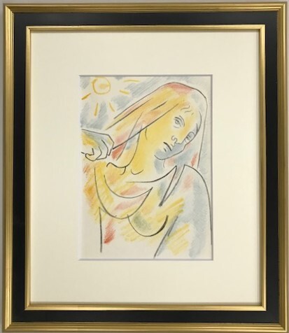 【特価】 ≪ ジャン コクトー ≫ オリジナル リトグラフ【石版画】 Ⅵ 1957年 JEAN COCTEAU