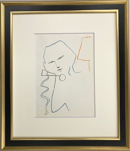 【特価】 ≪ ジャン コクトー ≫ オリジナル リトグラフ【石版画】 ⅩⅠ 1957年 JEAN COCTEAU