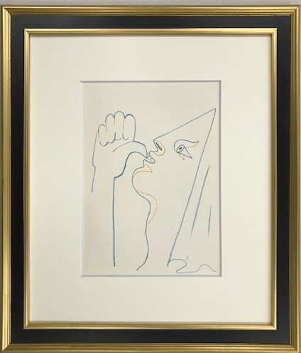 ムネ＝シュリーの肖像」（1945年） ジャン・コクトー 著・画 コクトー