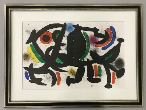 【特価】　≪　　 　ミロ　 　　≫　　オリジナルリトグラフ【石版画】　　　　Ⅷ　　　　1972年　　　　JOAN　MIRO