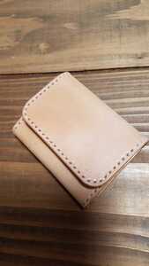 コインケース 小銭入れ財布 栃木サドルレザー ハンドメイド ☆(3)☆