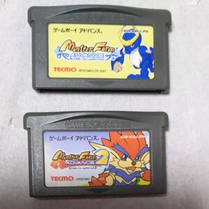 ゲームボーイアドバンス用ソフト モンスターファームアドバンス&モンスターファームアドバンス2セット販売