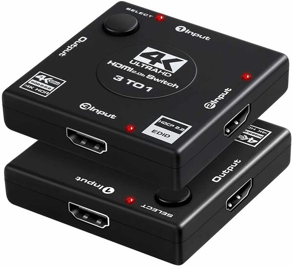 HDMI 分配器 1入力2出力 HDMI スプリッター PSE認証済みアダ