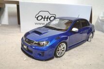 otto mobile スバル STI S206 1/18 ミニカー ブルー インプレッサ_画像2