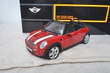 ミニクーパー カブリオレ 1/18 ミニカー 難あり BMW MINI　COOPER_画像1