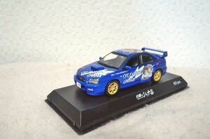 A-Team スバル インプレッサ WRX STI 灼眼のシャナⅡ 1/43 ミニカー GDB 痛車