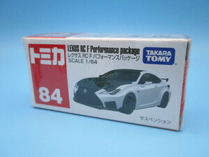 トミカ No.84 レクサス RC F パフォーマンスパッケージ