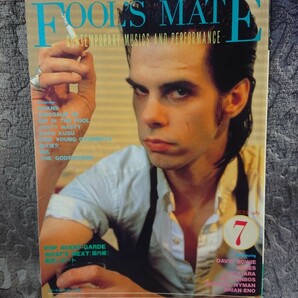 ◆フールズメイト【FOOL'S MATE No.94】1989年7月号★表紙:ニック・ケイヴ/デヴィッド・ボウイ/スワンズ 他★送料無料◆