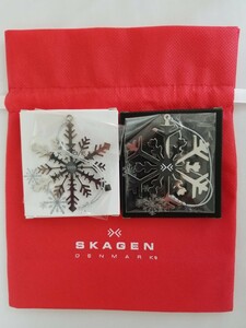 《もうすぐクリスマス》SKAGEN オリジナル クリスマス オーナメント 2個