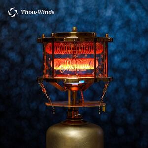 Thous Winds TW1018-D ヒーターア ミニポータブルガスストーブ アウトドアキャンプ用防風ヒーター