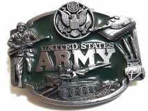 ベルト バックル SISKIYOU 1987年 ヴィンテージ UNITED STATES ARMY アメリカ陸軍 軍隊 ミリタリー アーミー 戦車 歩兵 US _画像6
