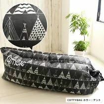 エアーソファ/COTTYBAG/コッティバッグ/ファンソロ/ビーチ/海/プール/airbed エアベッド/新品未使用/アウトドア/キャンプ/登山/寝袋/寝具_画像5