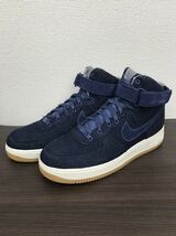 28.5cm 未使用！ ナイキ エアフォース 1 ハイ デニム ウィメンズ NIKE FORCE HIGH 860544 400 AIR フォース ジーンズ インディゴ ブルー_画像1