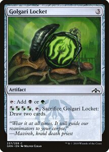 MTG ■無/英語版■ 《ゴルガリのロケット/Golgari Locket》ラヴニカのギルド GRN