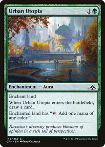 MTG ■緑/英語版■ 《都市の楽園/Urban Utopia》ラヴニカのギルド GRN