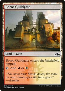 MTG ■土地/英語版■ 《ボロスのギルド門/Boros Guildgate》ラヴニカのギルド GRN