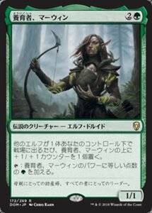 MTG ■緑/日本語版■ 《養育者、マーウィン/Marwyn, the Nurturer》ドミナリア DOM