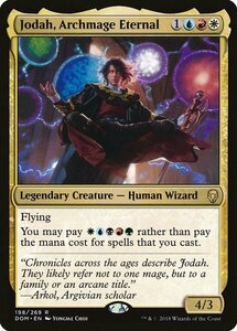 MTG ■金/英語版■ 《永遠の大魔道師、ジョダー/Jodah, Archmage Eternal》ドミナリア DOM