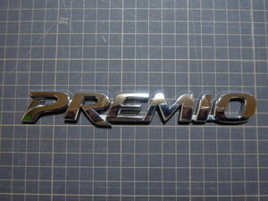 トヨタ 純正 プレミオ PREMIO 車名 エンブレム 17cm×2.5cm 中古 211256