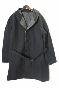 新品　送料無料　ENGINEERED GARMENTS エンジニアードガーメンツ　ショールカラーリバーシブルコート　Grey & Black　S　メンズ