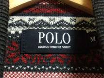 POLO BRITISH COUNTRY SPIRIT [ポロ・ビーシーエス]ハイネック カーディガン/Ｍサイズ/ダークグレー/美品/トップス/未使用品_画像3