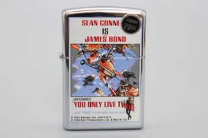 【未使用品】希少品 ジェムスボンド JAMES BOND Zippo 250BND 942 U ONLY LIVE 2 F XIII BRADFORD.PA. 