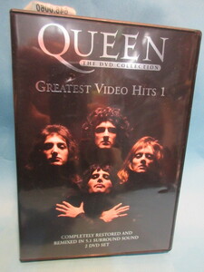 QUEEN THE DVD COLLECTION Greatest Video Hits 1 COMPLETELY RESTORED AND REMIXED IN 5.1 SURROUND 2D SET DVDドイツ購入