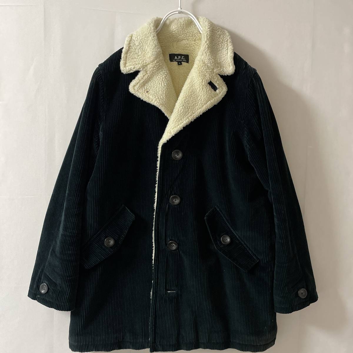 A.P.C. アーペーセー 黒 フードコート umbandung.ac.id