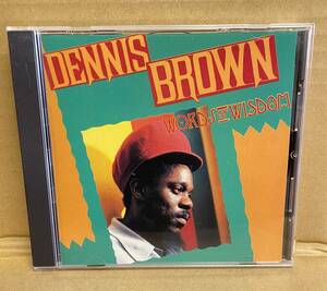 T-1680 ＜輸入盤レゲエ中古CD＞デニス・ブラウン ワーズ・オブ・ウィスダム DENNIS BROWN words of wisdom Shanachie reggae