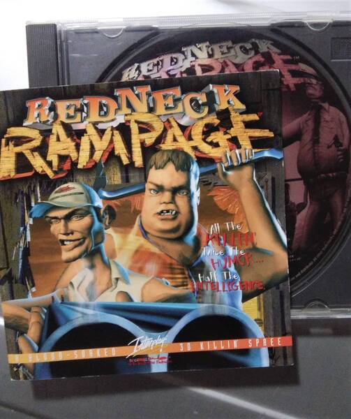 Windows95-レアな旧ビデオゲーム REDNECK/RAMPAGE 輸入盤 PCソフト / PCゲーム*Windows95